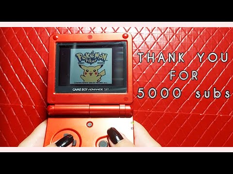 Pokemon Yellow ASMR Gameplay 💛 5000 Subs Special [Whispered]