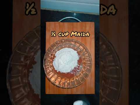 5 min Choco Lava Cake No Egg No Oven #chocolava