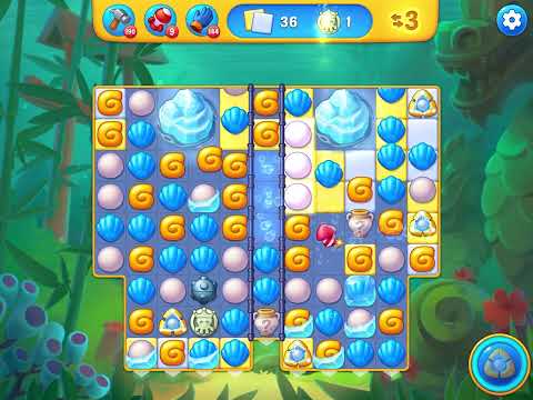 Fishdom level 3424 no boosters フィッシュダム [Friend's]