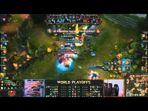 Azubu Frost vs Invictus Gaming (only kills)