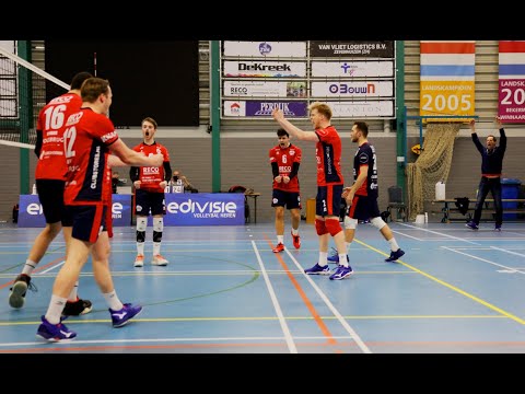 heren eredivisie volleybal RECO ZVH - Taurus 10 april 2021