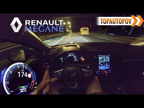 Renault Megane 1.2TCe (97kW) |1| 4K NIGHT DRIVE POV - ACCELERATION, SOUND & AMBI.LIGHTS🔸TopAutoPOV