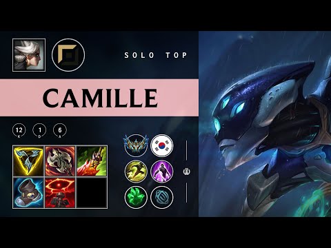 Camille Top vs K'Sante - KR Challenger Patch 25.24