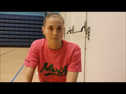 Intervju med alvikaren Martina Stålvant inför kvartsfinal mot Visby