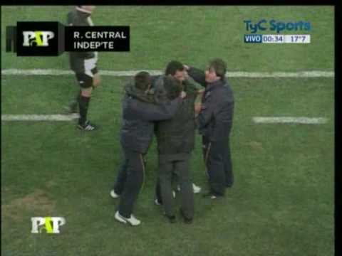 Central 2 - Independiente 0 (Apertura 2009) Resumen de Paso a paso