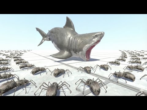 [ Simulation Test ] Can Dinosaurs or Aquatics Resist Spider Poison? - Simulation Challenge