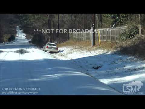 1-17-2018 - Alpharetta GA - 4 Car Accident + Cars Sliding