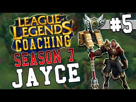 Season 7 LoL Coaching #5 - Jayce Top vs. Darius (S6 Silver)