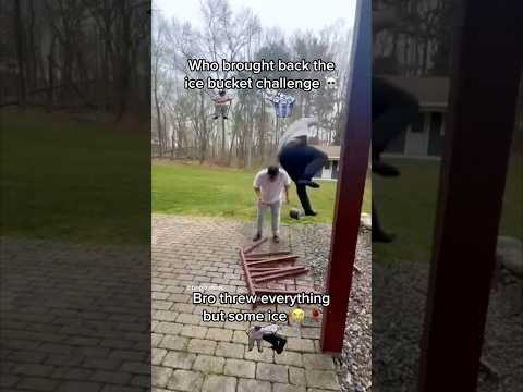 Ice bucket challenge fail ☠️