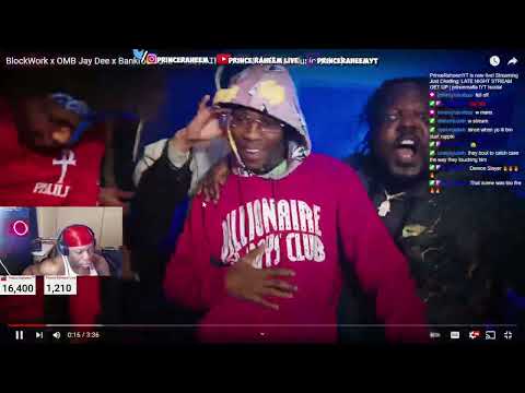 BlockWork x OMB Jay Dee x Bankroll Buna - “Touch The Ground” | Prince Raheem Live Reaction