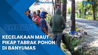 Kronologi Kecelakaan Maut Pickap Pengangkut Semen di Banyumas, 2 Penumpang Tewas