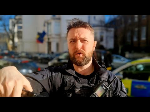 Arabs Push The Panic Button And The Police Come Calling!! #audit #fail #embassy #metpolice