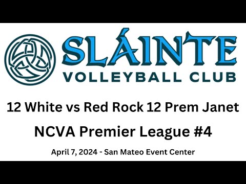 2024 NCVA 11/12 Premier League #4 Slainte 12 White vs Red Rock 12 Premier Janet 240407