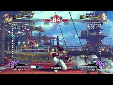 SSF4AE Ranked Match Replay 41 from sylintasassyn (CODY) vs Lauwda (GUY) XBL