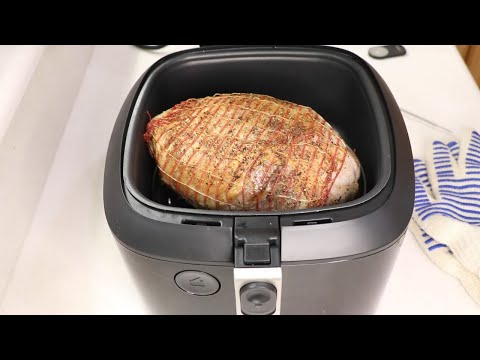 LEG OF LAMB ROAST WITH GRAVY ALL IN THE AIR FRYER!