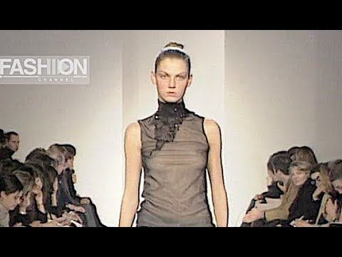 NARCISO RODRIGUEZ Fall 1999 2000 Milan - Fashion Channel
