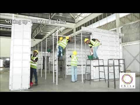 Aluminium formwork system, industry/application: constructio...