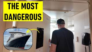 The Most Dangerous Place on Queen Mary 2 | QM2 Vlog #3