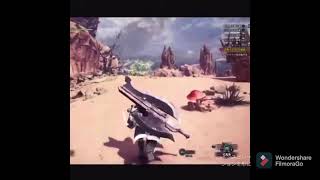【MHW】そんなのありかー 随分悲惨なアンジャナフ