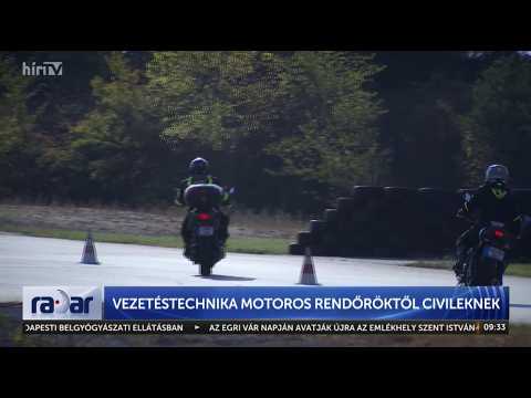 Motoros rendőröktől tanulhattak a civilek, nem csak motorozni - HírTV