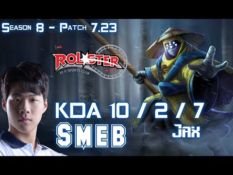 KT Smeb JAX vs ORNN Top - Patch 7.23 KR Ranked