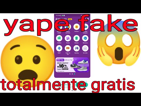 Nueva app Yape fake (video demo)