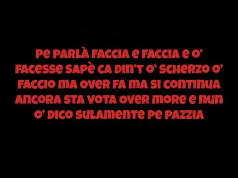 Fabiana - Over fa’ || testo ufficiale 2021