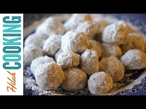墨西哥婚禮餅乾食譜-Polvorones (Mexican Wedding Cookies Recipe - Polvorones)