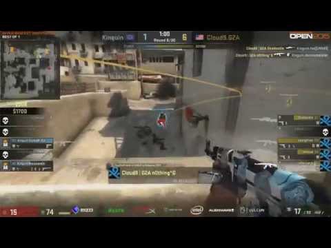 Kinguin vs Cloud9 Faceit 2 Finals Dust2 (BO1) [VOD]