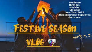 FESTIVE SEASON VLOG 🎊 #vlogmas22 #annmelva #festiveseason