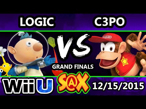 S@X 128 - OW TCUG C3PO (Diddy Kong) Vs. VGBC | Logic (Olimar) SSB4 GF - Smash Wii U - Smash 4