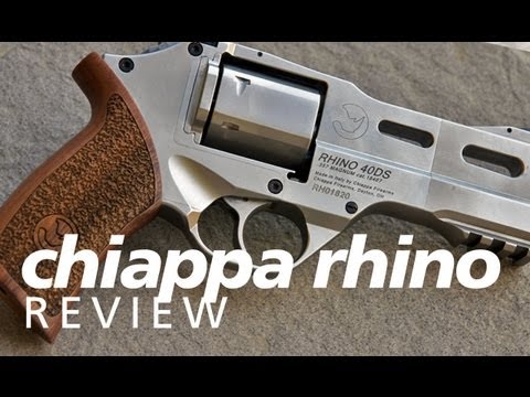 Chiappa Rhino revolver review with Jerry Miculek (SW40)