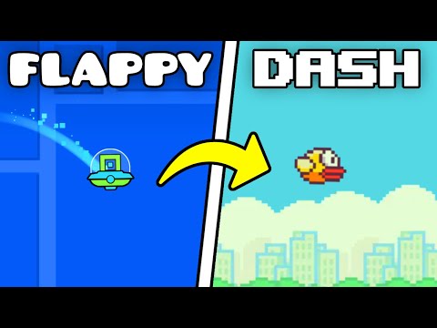 Stworzyłem Flappy Bird w Geometry Dash