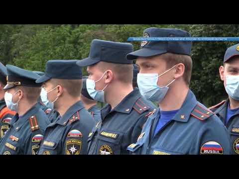 Курские спасатели готовятся к параду