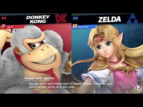 Narcissa (Zelda) vs dyr (Donkey Kong)