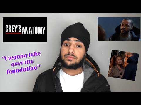 GREY'S ANATOMY - JACKSON TELLS CATHERINE HE WANTS TO TAKE OVER THE FOUNDATION!!!