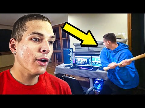 Lacy Crashes Out On Marlon..