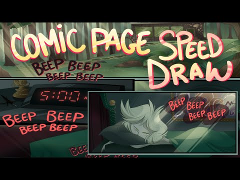 "Beep" (ZP Comic Page) -SPEED DRAW- Vivziepop