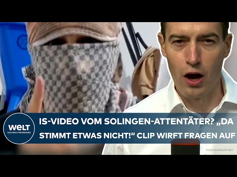 Video Thumbnail: SOLINGEN: Neues IS-Video vom Messer-Attentäter? "Da stimmt etwas nicht!" Clip wirft Fragen auf