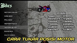 Download lagu TUTORIAL CARA TUKAR POSISI KENDARAAN MOTOR GTA SA ... mp3