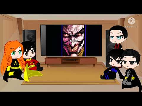 Bat família reagindo Rap dos 3 Coringas UMA GRANDE PIADA | ALBK 20