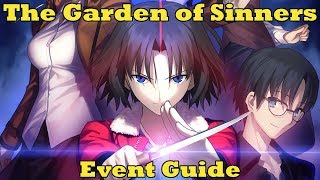 Garden of Sinners Event Guide - Fate/Grand Order