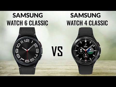 Samsung Galaxy Watch6 Classic VS Samsung Galaxy Watch4 Classic