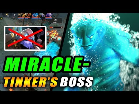 You pick Tinker against Miracle's MID Morphling? GOOD LUCK! - Dota 2