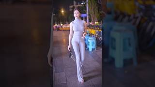 beautiful girl street fashion tiktok #chinesefashion #mejoresstreetfashion #shorts