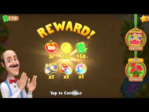 Gardenscapes level 6500 - 6513 ❤️ Gameplay Well Done