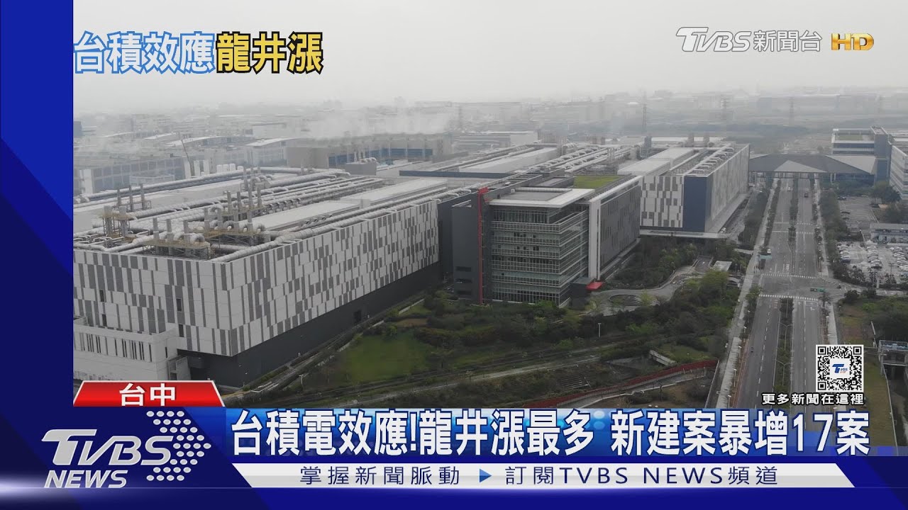 台積電效應!龍井漲最多 新建案暴增17案