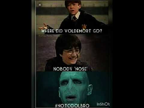 Harry Potter memes that gave Voldemort a nose