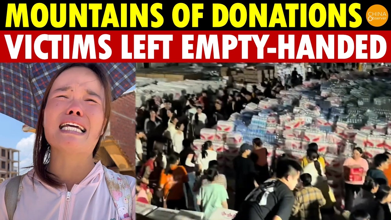 China's Shocking Flood Scandal: Mountains Of Donations, Victims Get Nothing, CCP Blocks Private Aid