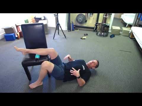 Deep fascia release of the lower leg